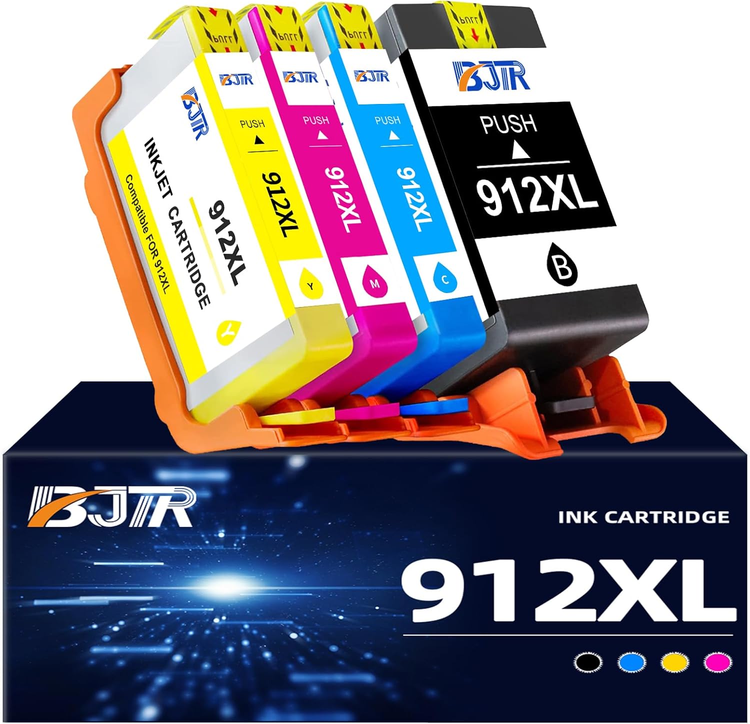 Cartuchos BJTR 912 XL - 4Pzs Cartuchos BJTR 912 XL - 4Pzs